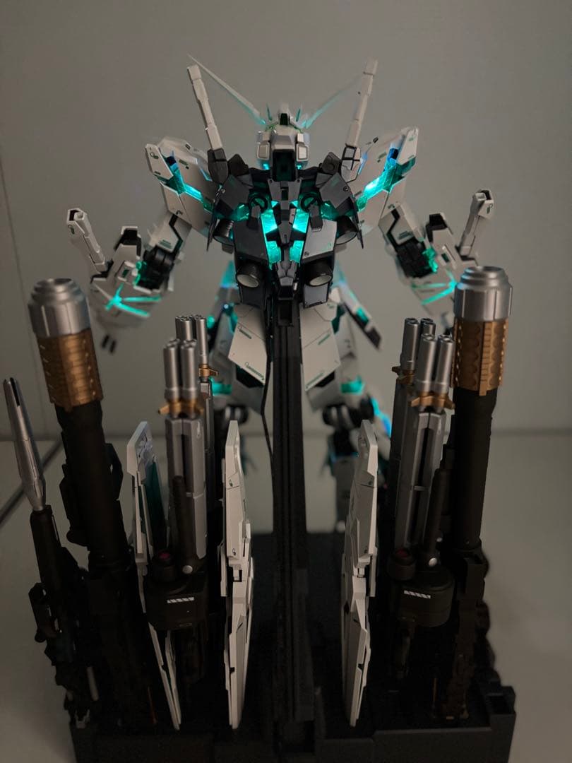 専用出品 PG 1/60 ユニコーンガンダム1号機　最終決戦仕様　LED 完成品
