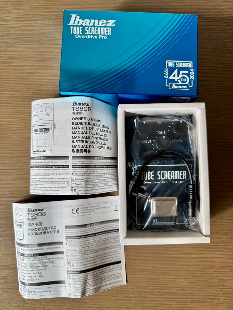 ★新品未使用★ Ibanez TS808 45th 限定色ブルースパークル