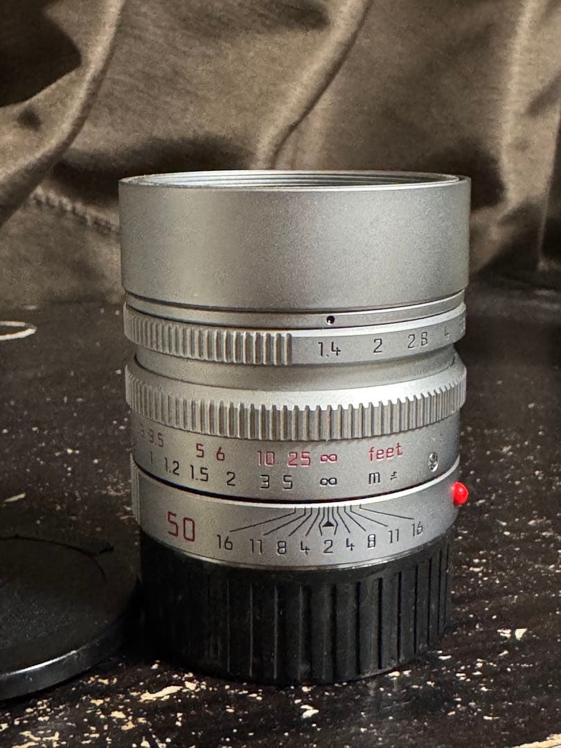 LEICA SUMMILUX-M 50mm F1.4 ASPH E46 シルバー
