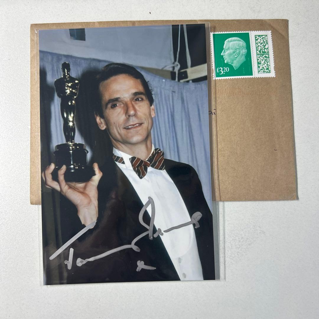 ジェレミー・アイアンズ サイン入り