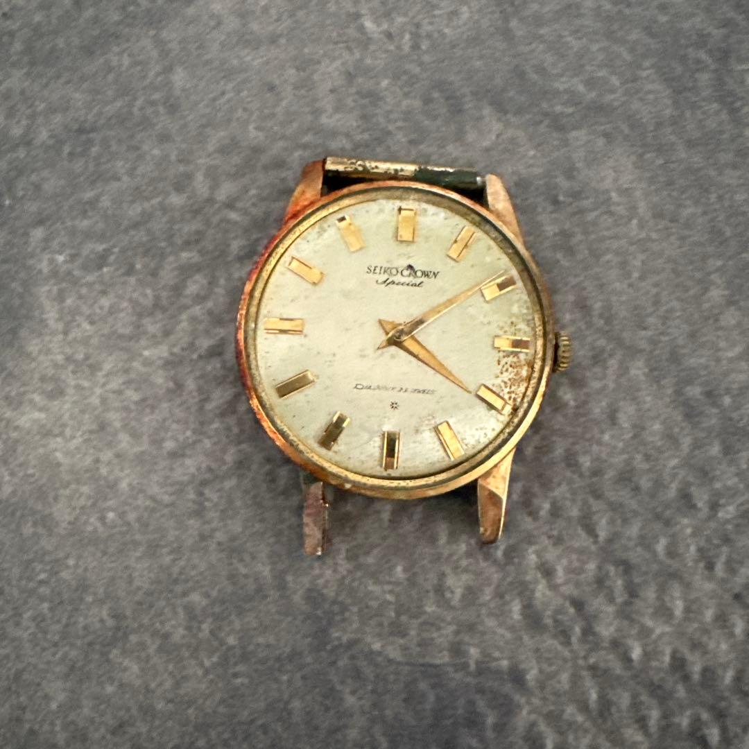 セイコー クラウンスペシャル 金張り ジャンク