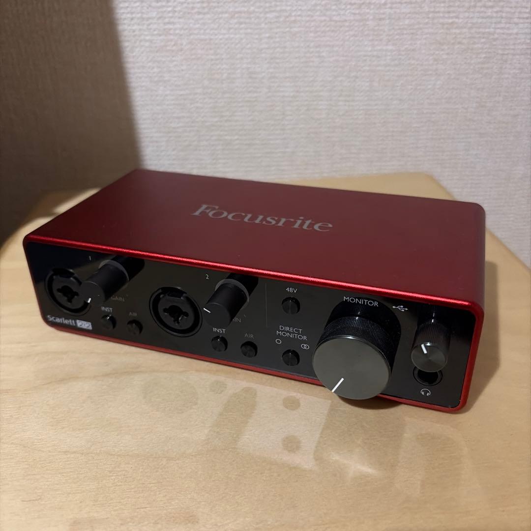 DTM・DAW Scarlett 2i2