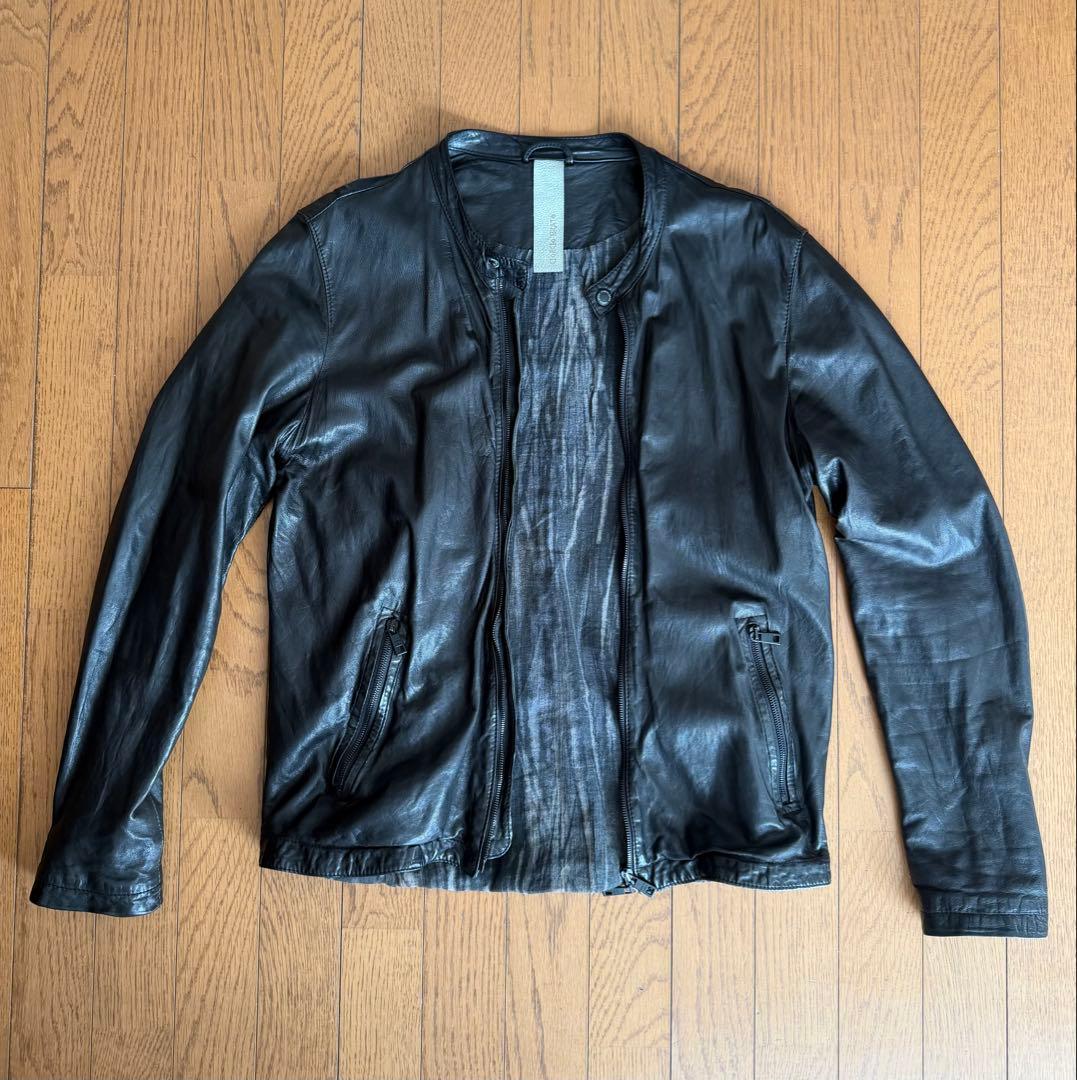 Giorgio Brato ジョルジオブラット シングルライダース ラムレザー