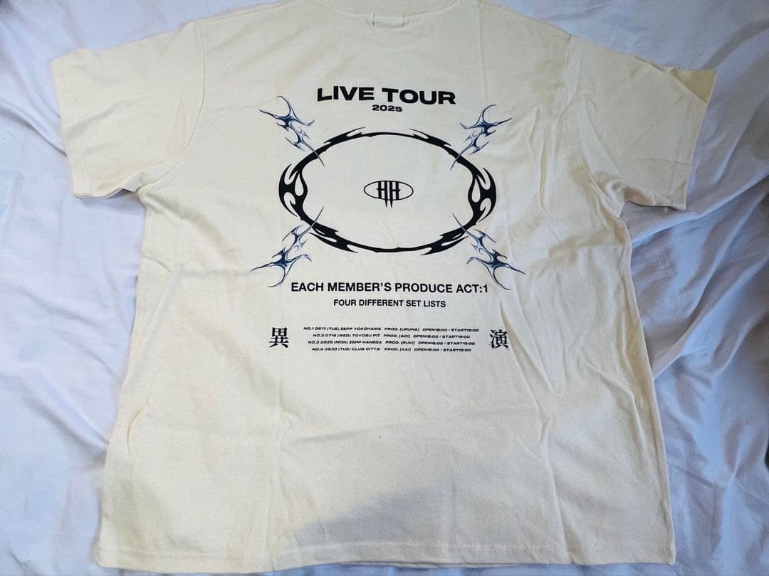 the GazettE Tシャツ2枚セット