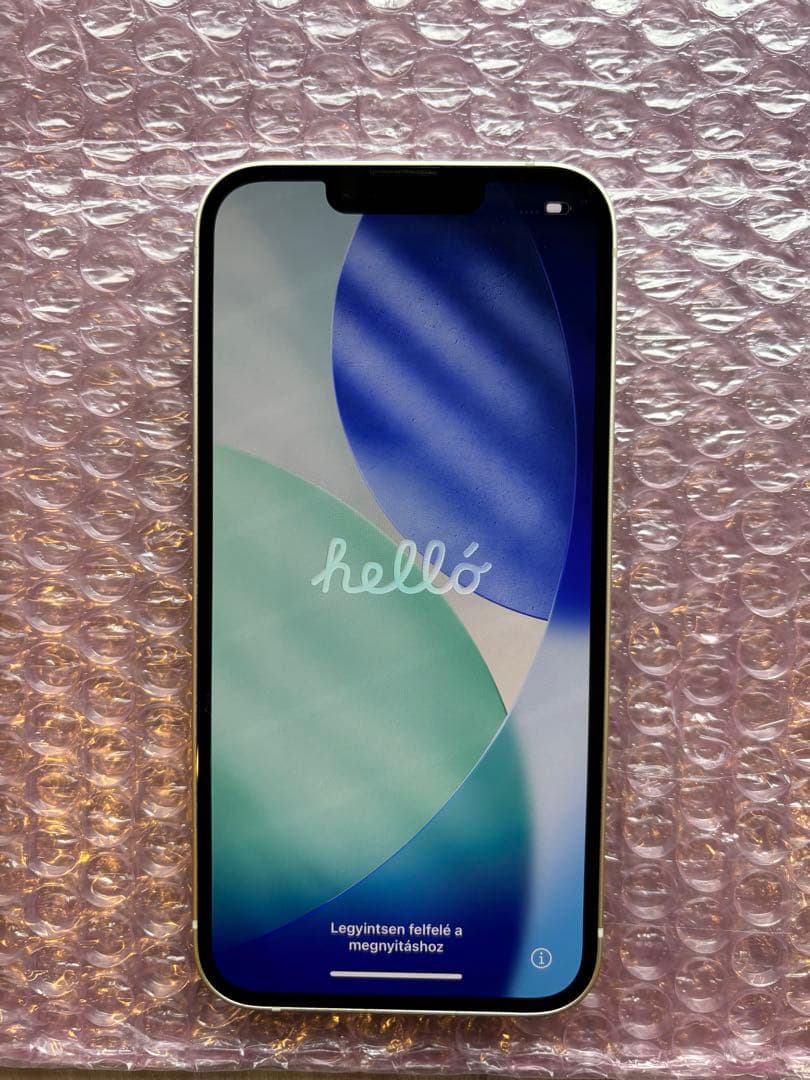 超美品 iPhone13 「バッテリー90%」128GB SIMフリー ホワイト