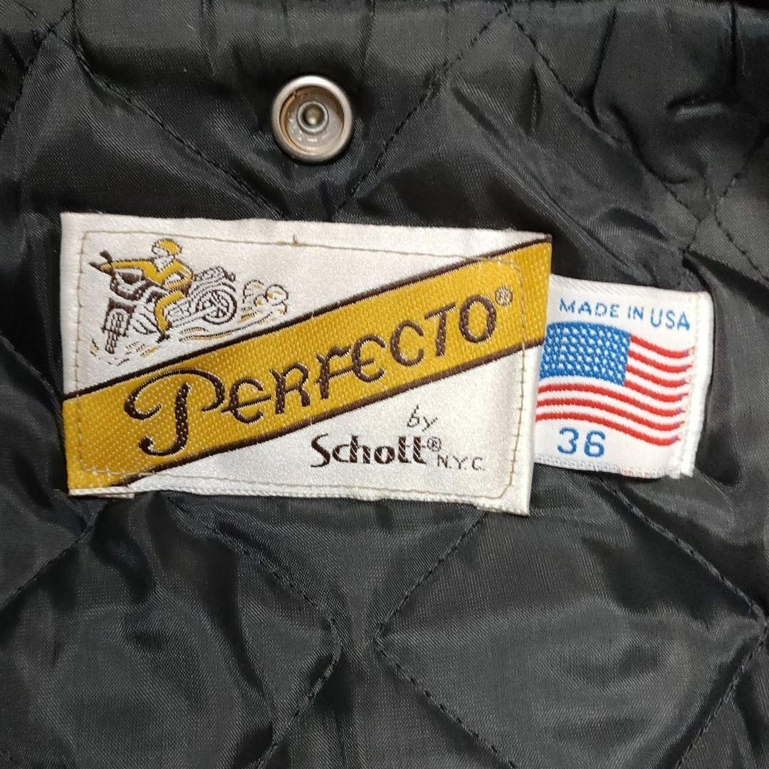 オッドアイSchott ダブル・ライダース 36 Perfecto