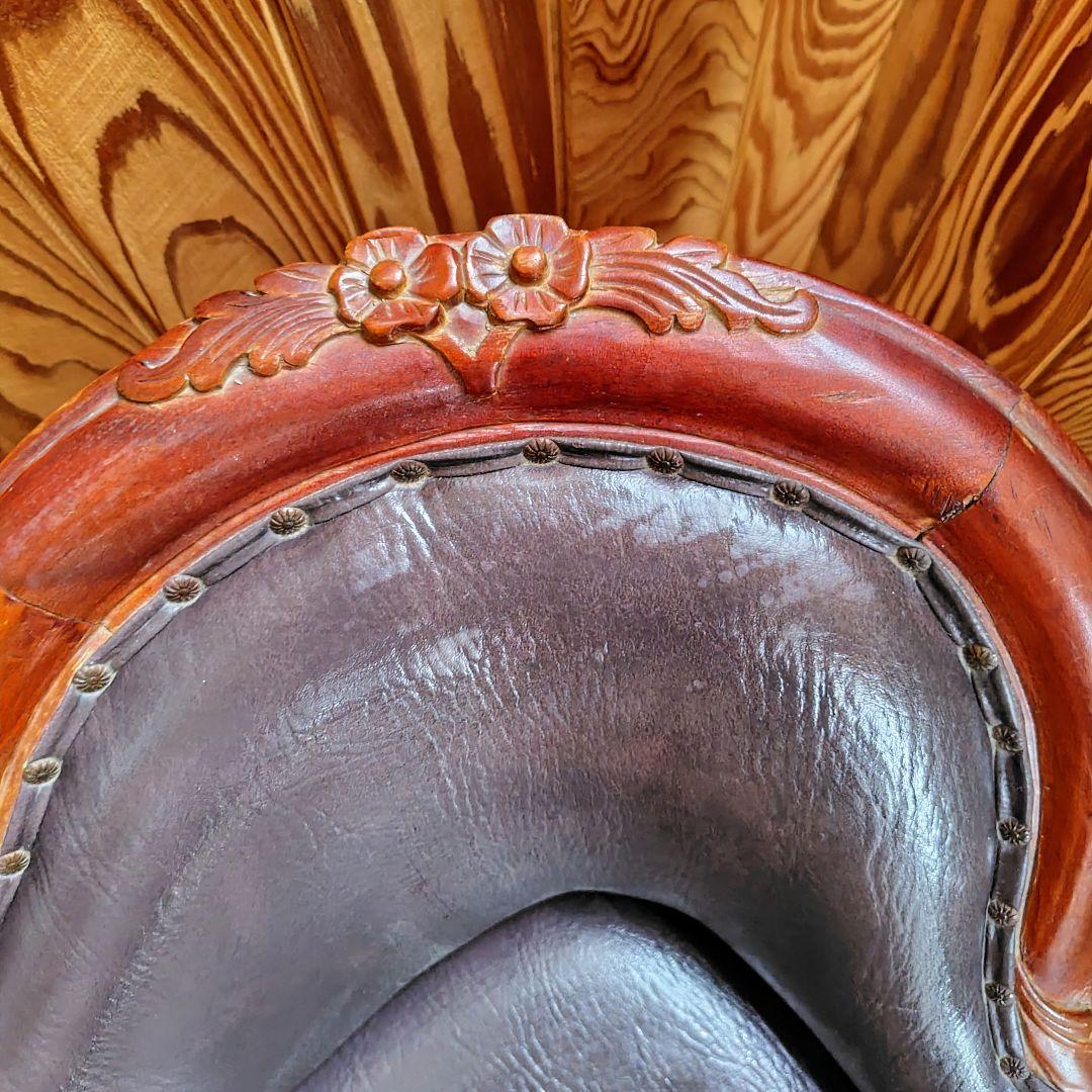 クラシックレザーソファ