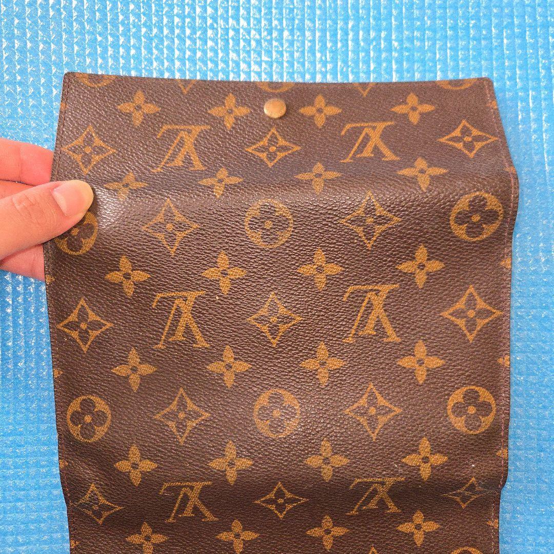 ☆美品☆ ルイヴィトン Louis Vuitton モノグラム 三つ折り財布