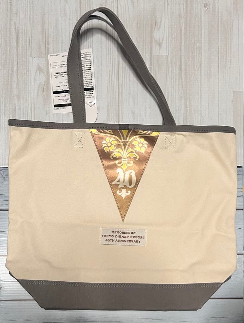 ディズニー 40周年 ガーランドトートバッグ ドナルド