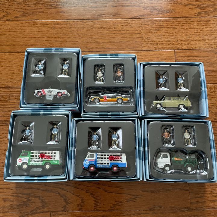 6台セットくくり可！スネークモータース　ミニカーセット