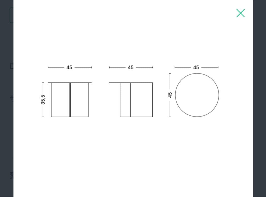 HAY SLIT TABLE ROUND スリットテーブル　ローテーブル