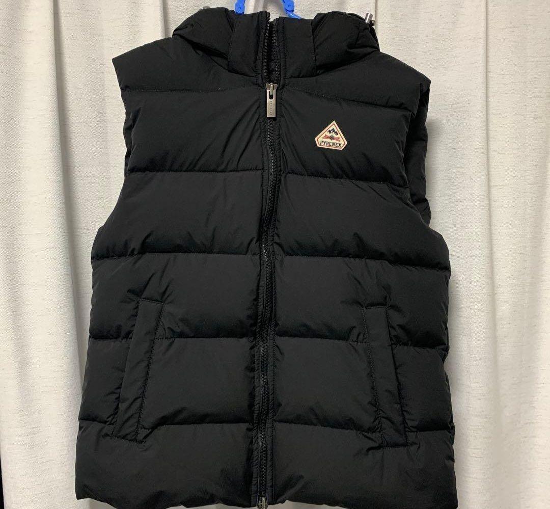 ピレネック スプートニック ダウンベスト ブラック M