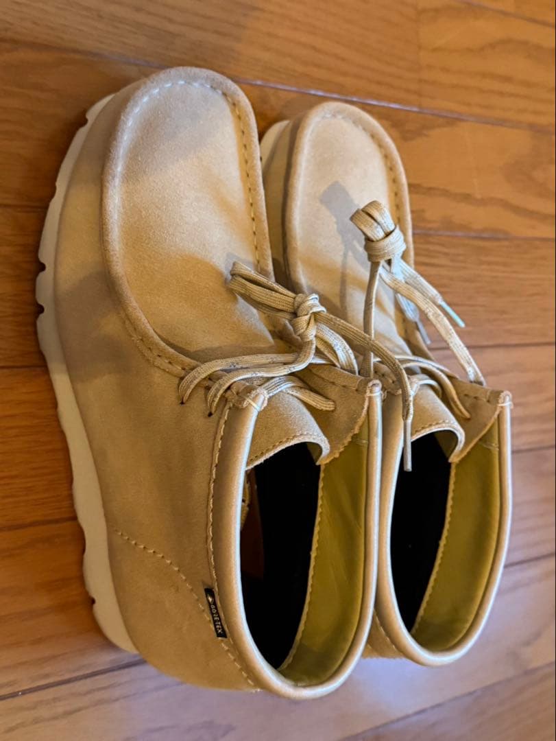 CLARKS ワラビー ゴアテックス メンズ 26.5cm箱あり別紐あり