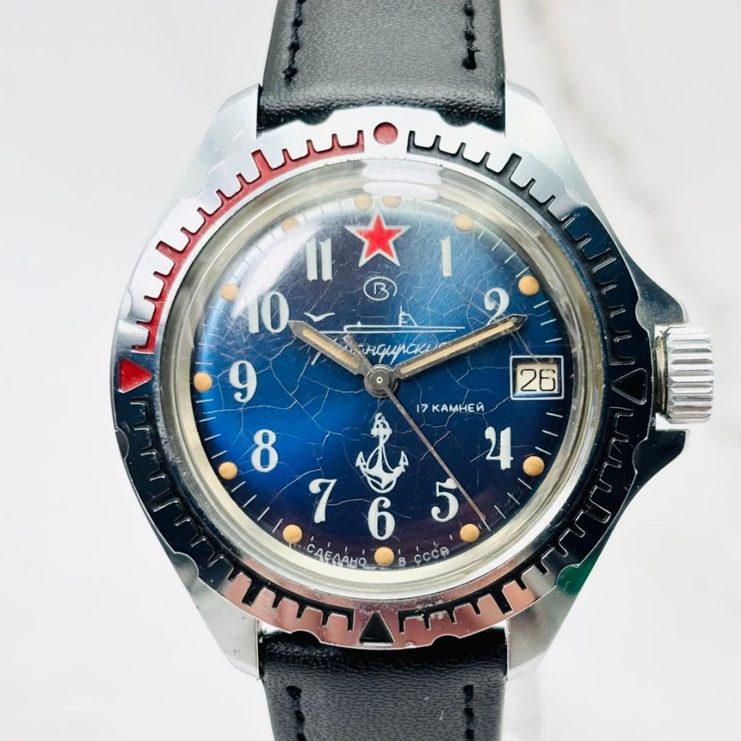 VOSTOK ボストーク コマンダスキー 赤星 ソ連 CCCP メンズ 腕時計