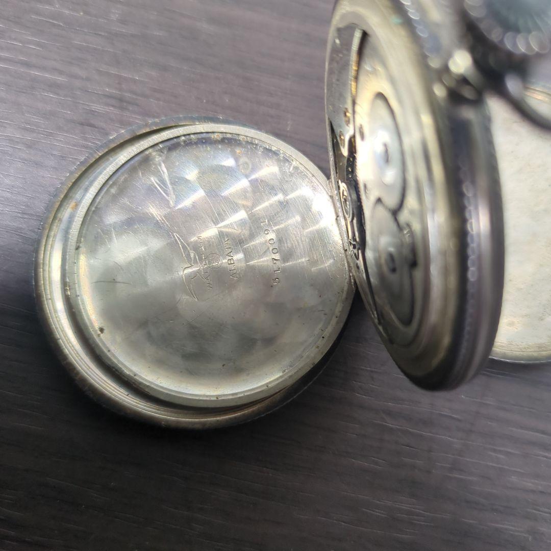 S*s様 WALTHAM 懐中時計 ローマ数字 ホワイト文字盤