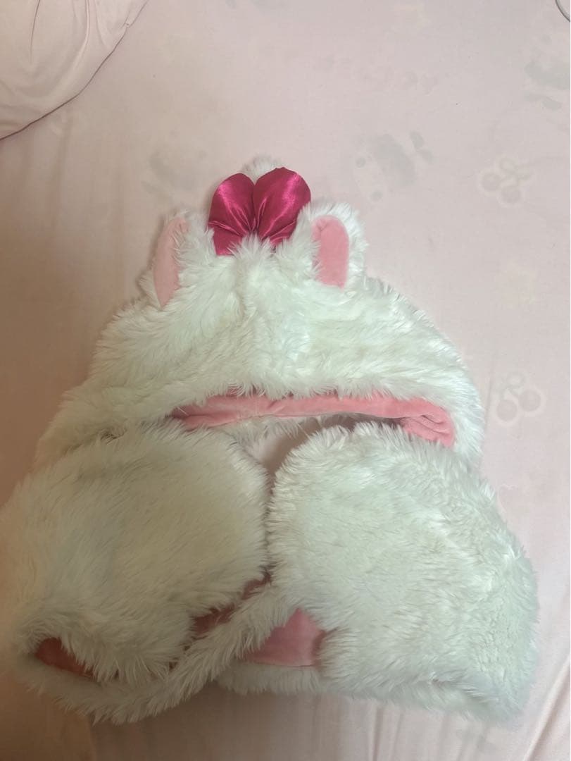 【 Disney グッズ 】マリーちゃん マフラーキャップ ディズニー