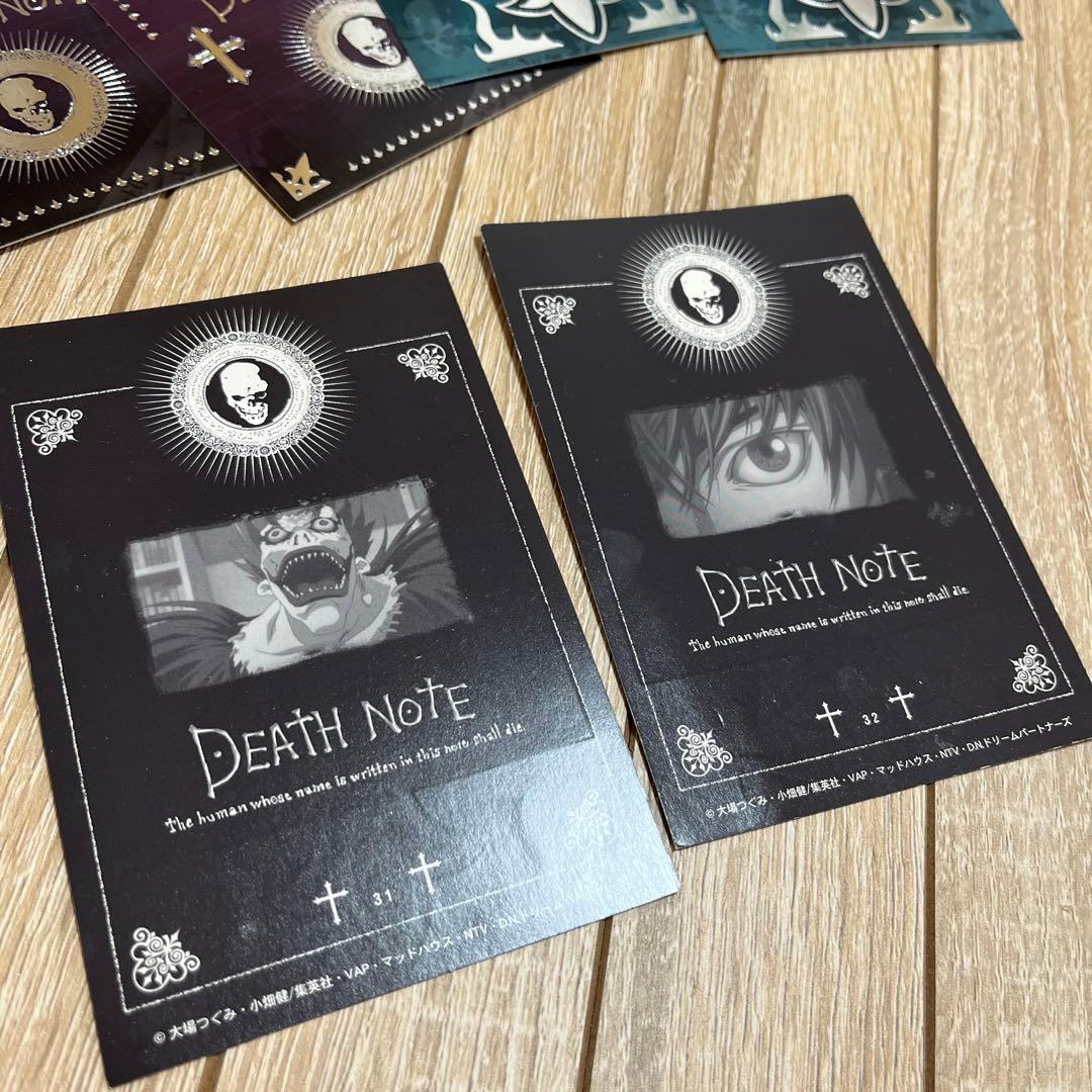 デスノート　イラストカード・トレーディングカード　全32枚