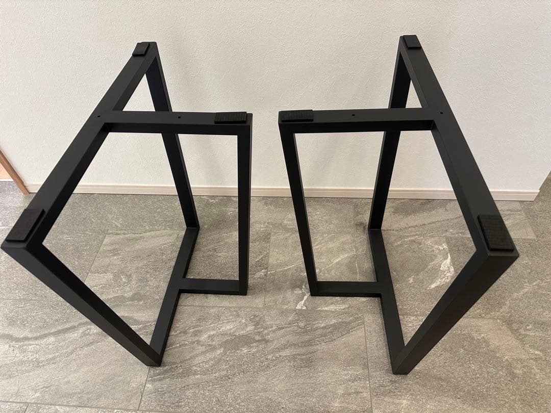 【juttam】木製天板のスチール脚