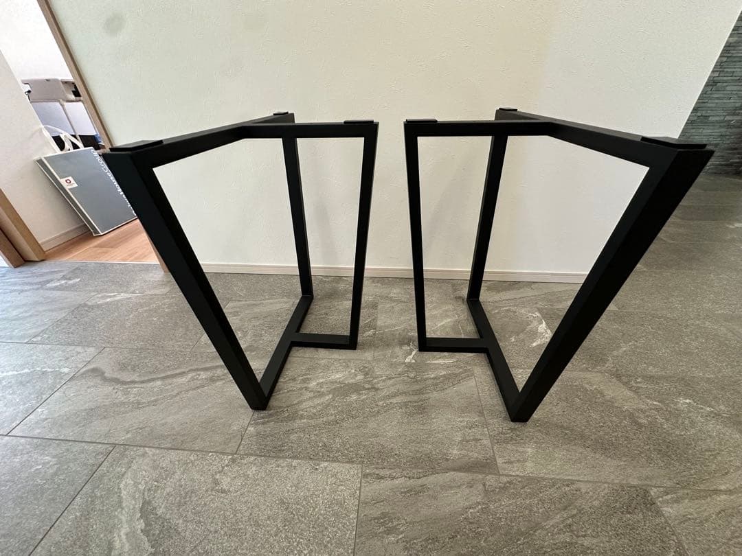 【juttam】木製天板のスチール脚