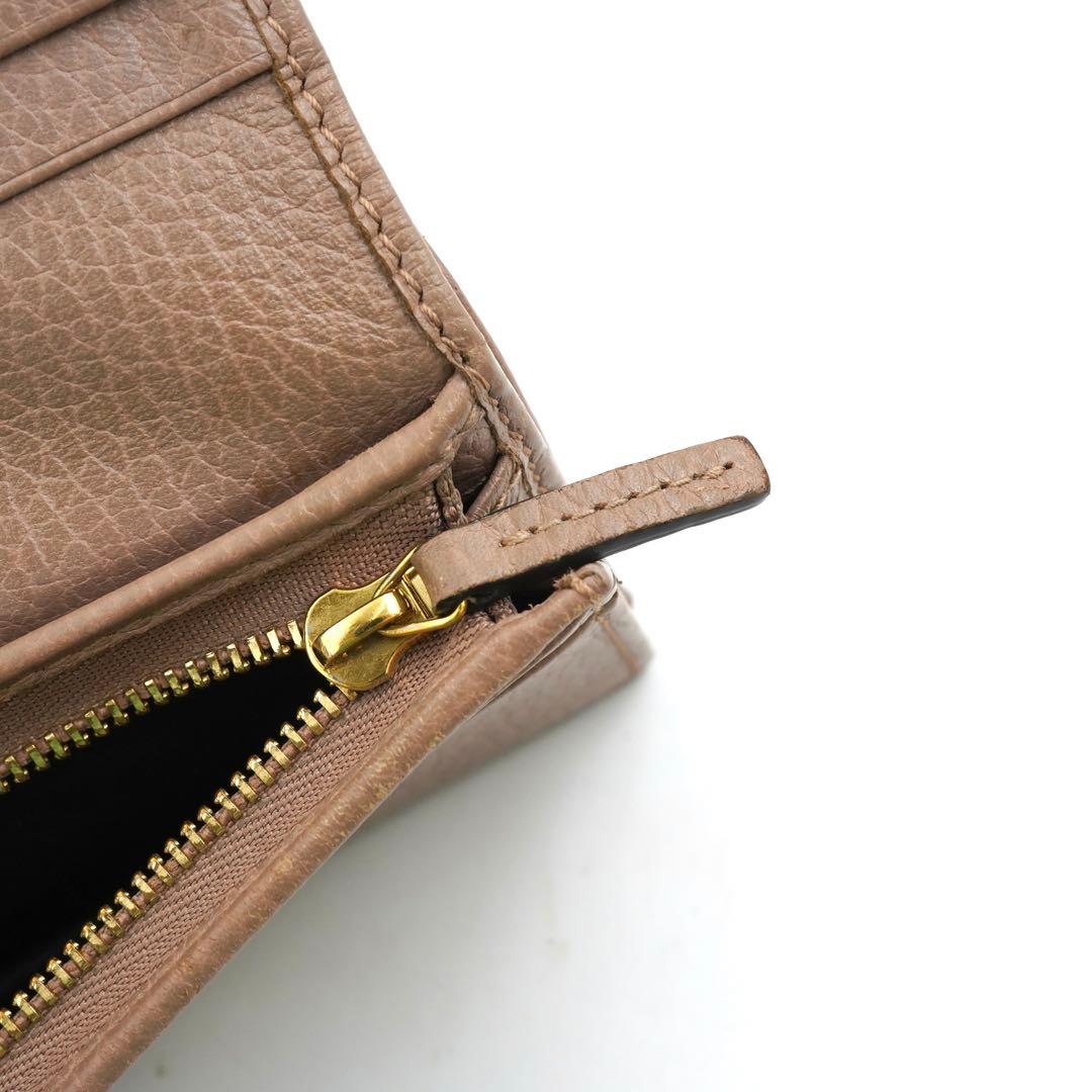 ✨新品未使用✨　GUCCI ミニ財布　マーモント　GG ロゴ　二つ折り　刻印