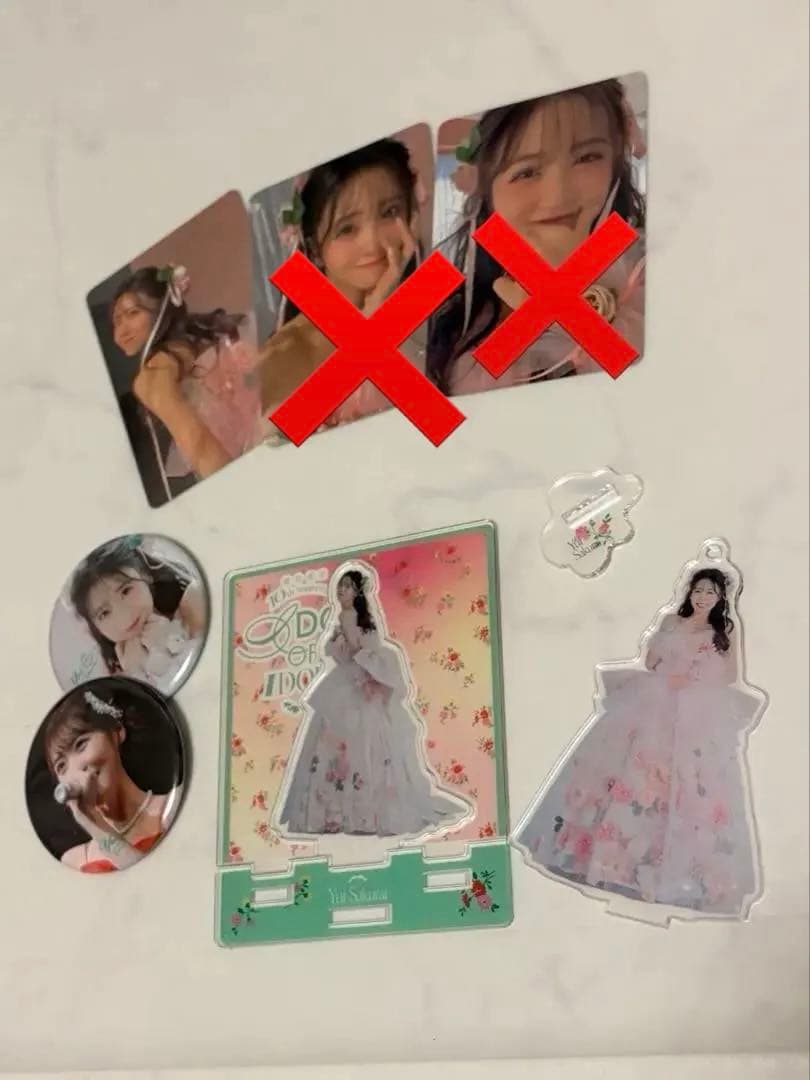 櫻井優衣 月足天音 10周年 アクスタ チェキ