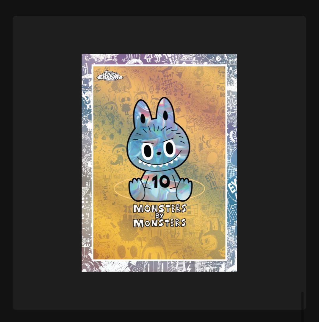 2025 Topps Chrome Labubu 1box 新品・未開封