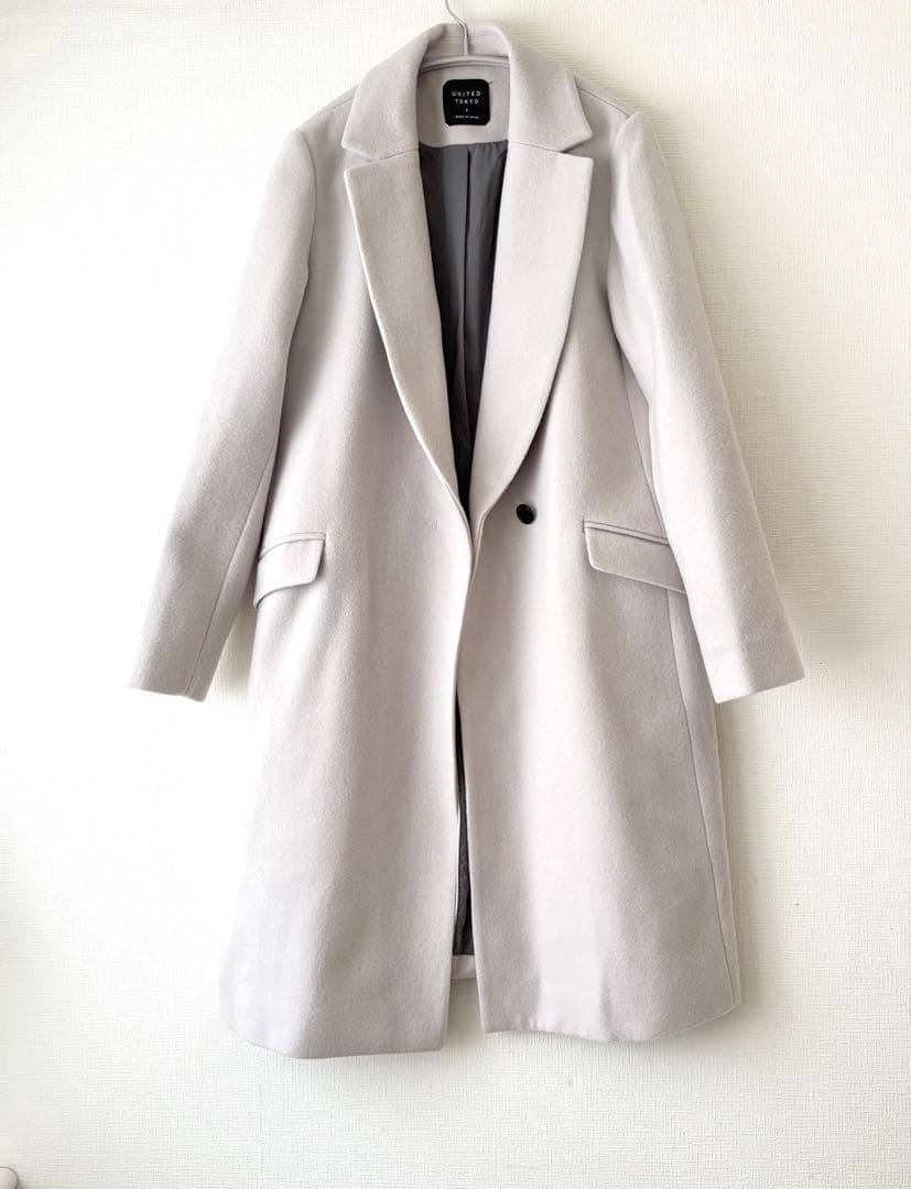 【UNITED TOKYO】コンフィメルトンチェスターコート　チェスターコート