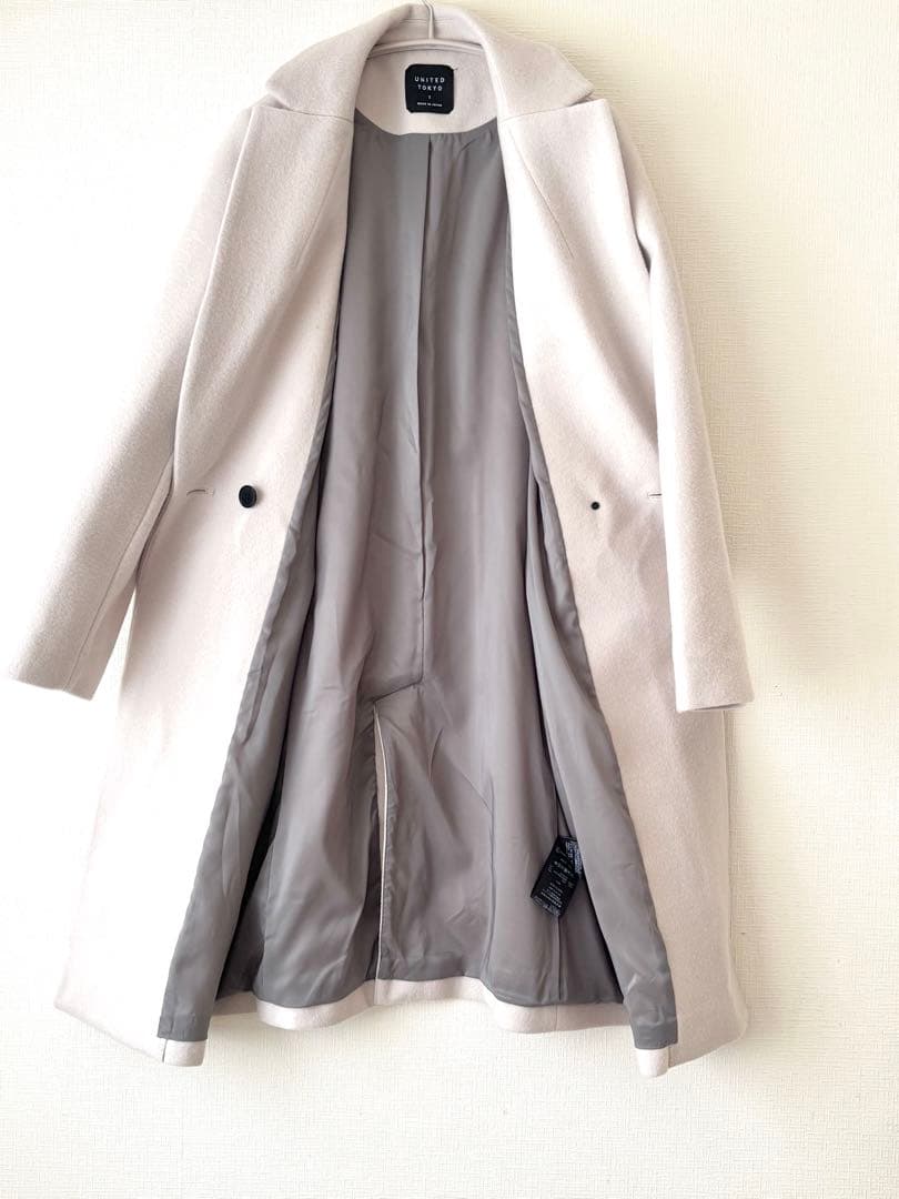 【UNITED TOKYO】コンフィメルトンチェスターコート　チェスターコート