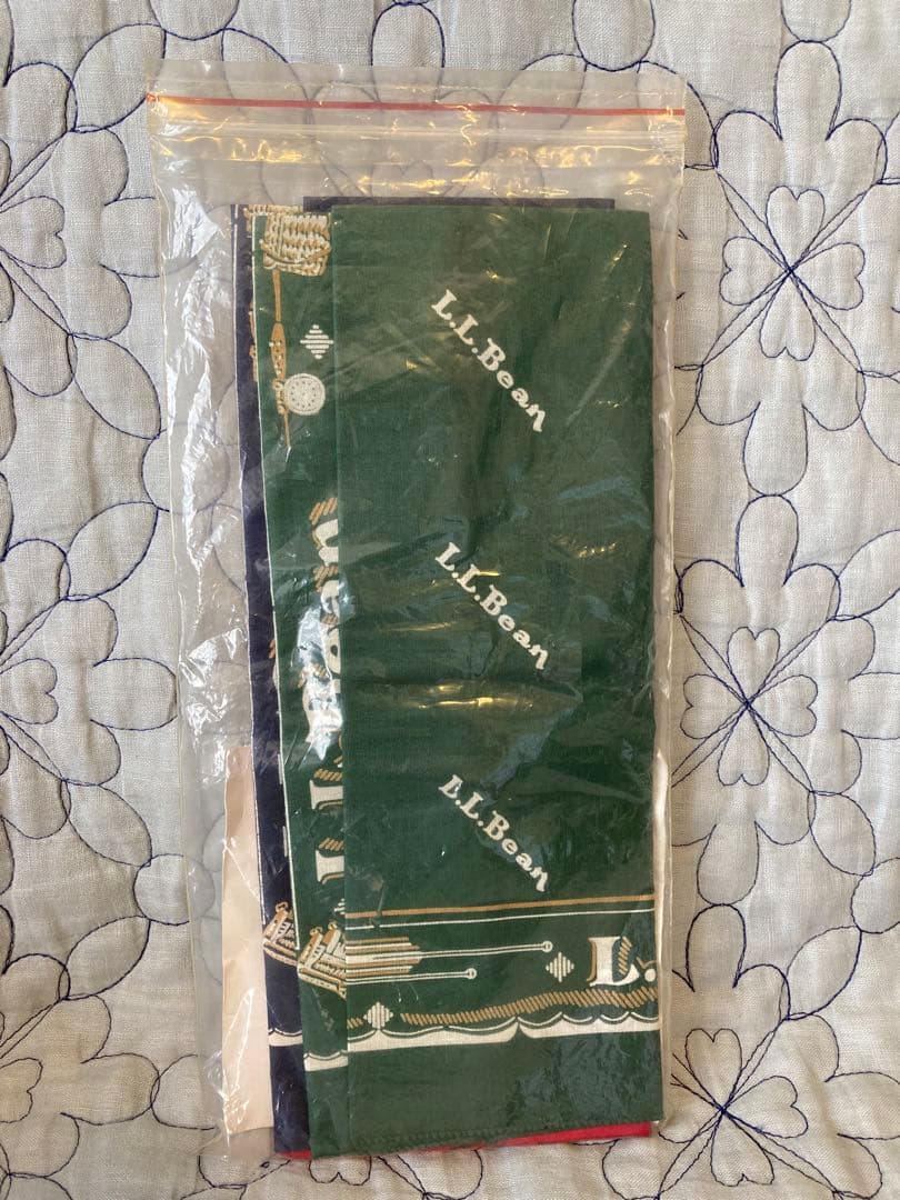 未使用 L.L.Bean バンダナ ヴィンテージ 3枚セット