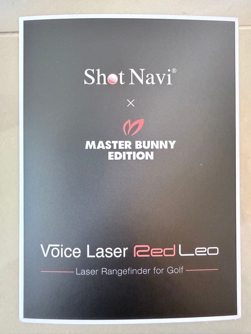 新品未使用　Shot Navi レーザー距離計 マスターバニーコラボ 送料0円