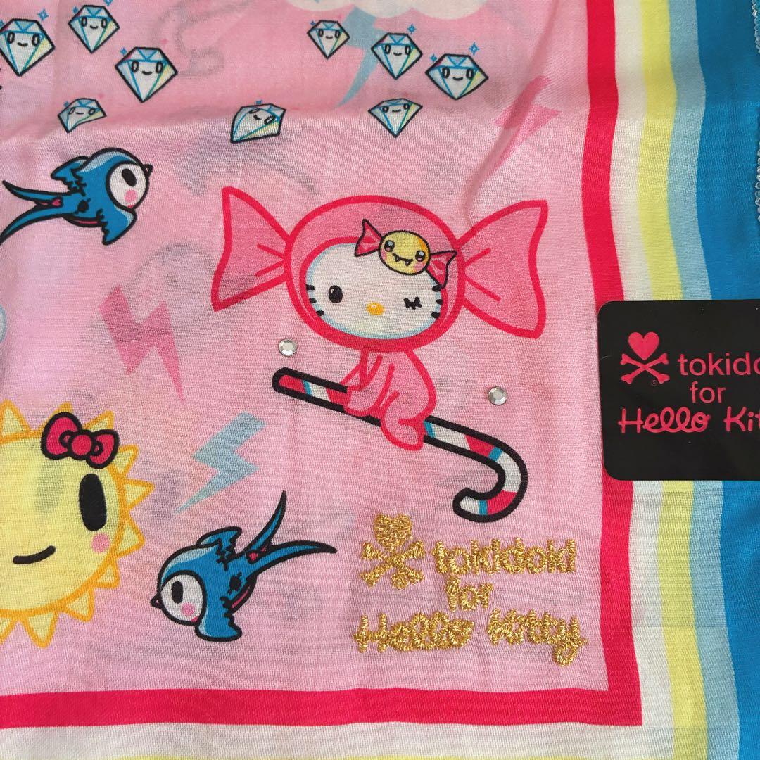 【未使用】トキドキ tokidoki ハローキティ ハンカチ