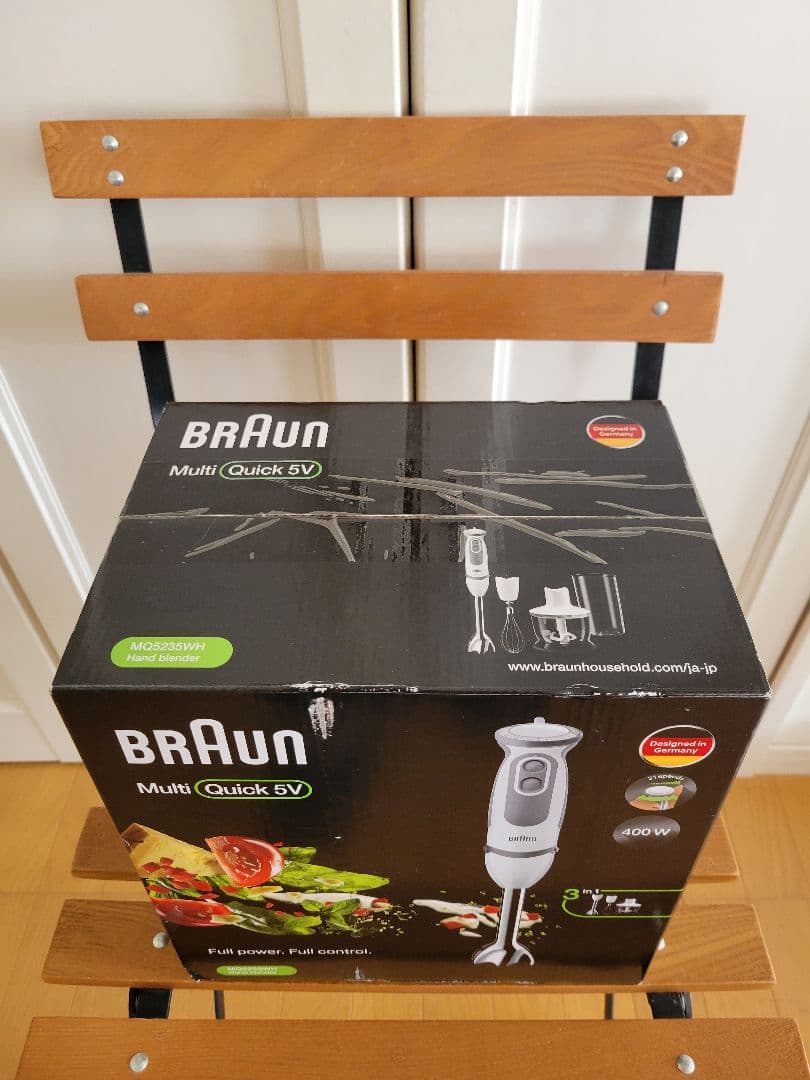 新品未開封BRAUNハンドブレンダーMulti Quick5V MQ5235WH