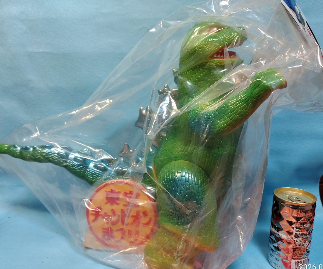 昭和レトロ マルサン 東宝チャンピオンまつりまつり ジャイアントゴジラソフビ怪獣