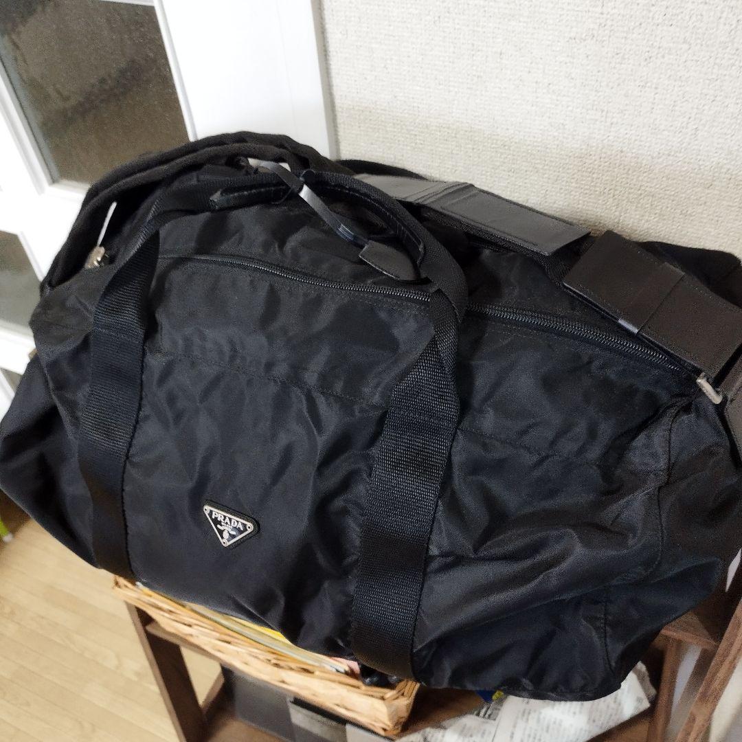PRADA プラダ　ナイロンボストンバッグ　黒