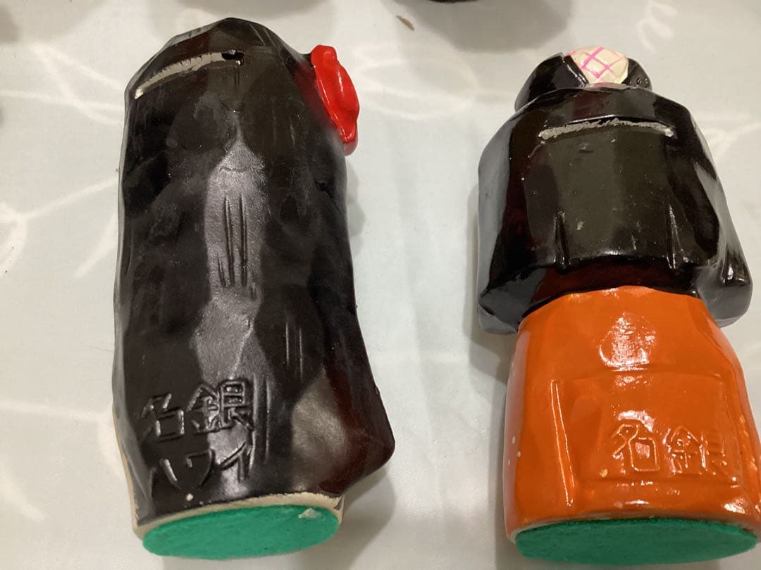 名古屋相互銀行　世界民族貯金箱　陶器製　合計19個　ノベルティ　レトロ　未使用品