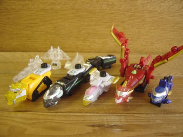 ♯Gdw20Dz天装戦隊ゴセイジャーカプセル合体ゴセイグレート全5種