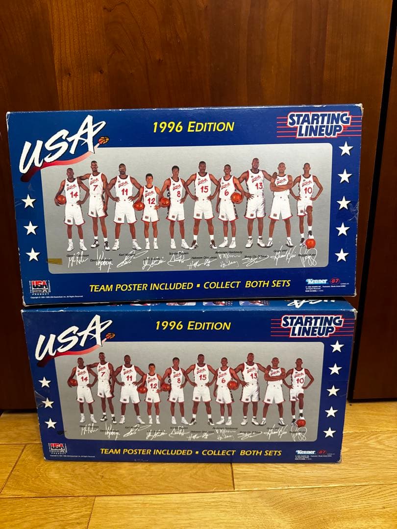 USA バスケットボールフィギュアセット 1996年版