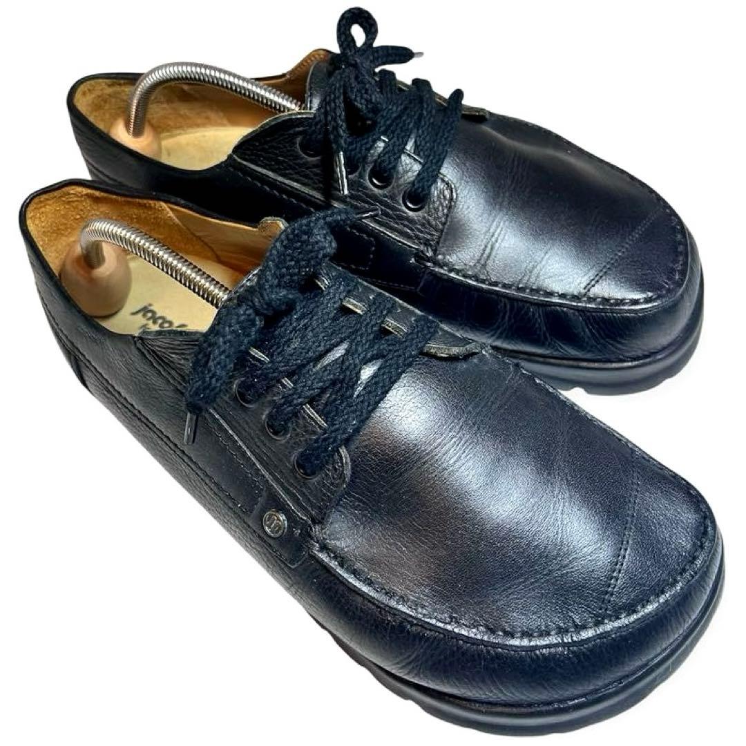 【超美品】jacoform ヤコフォーム レザーコンフォートシューズ 71/2