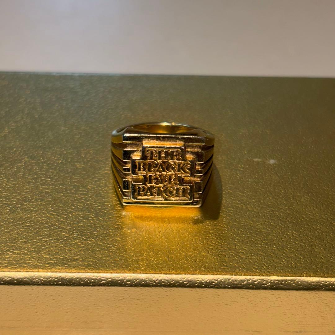 アクセサリー BlackEyepach OG LABEL PINKY RING GOLDOG