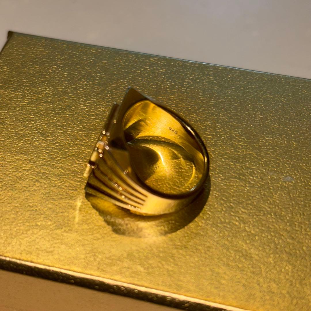 アクセサリー BlackEyepach OG LABEL PINKY RING GOLDOG