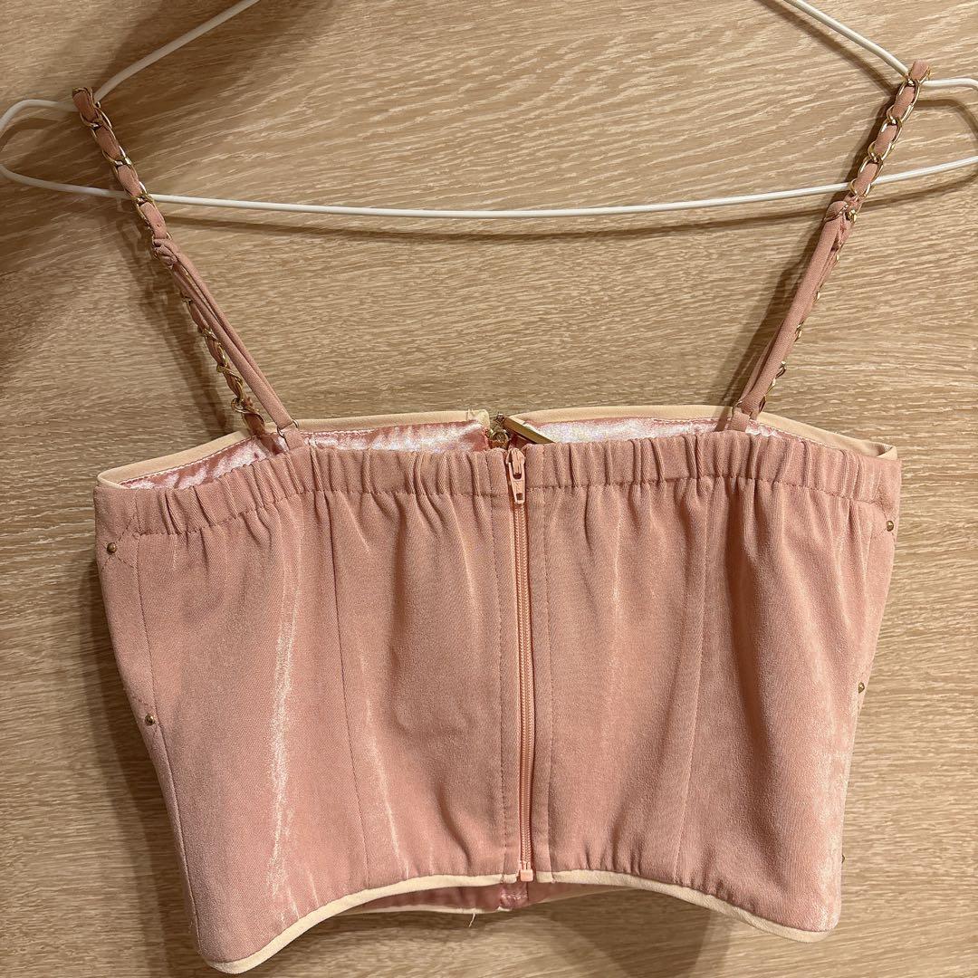 ROBE de FLEURS Glossy セットアップ ピンク