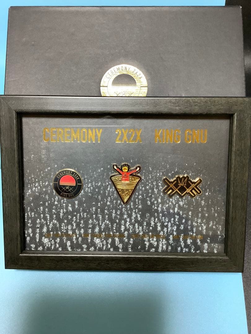 King gnu キングヌー CEREMONY セレモニー ピンバッジ