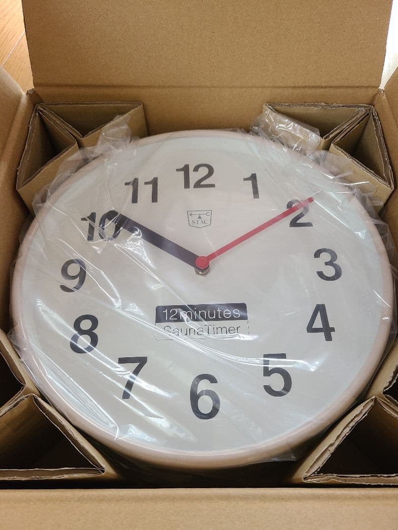 新品 最終価格！メーカー保証付 100V50Hz スタックサウナタイマー12分計