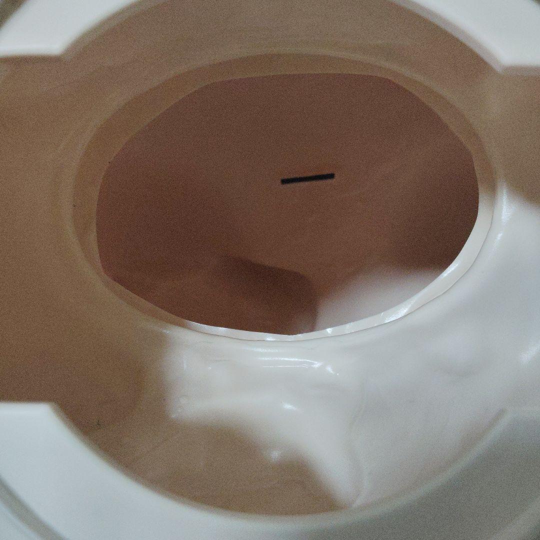 【⚠️底面(内側)➡破損・クマ➡剥げ あり⚠️】 キティ★貯金箱★ソフビ★ビッグ