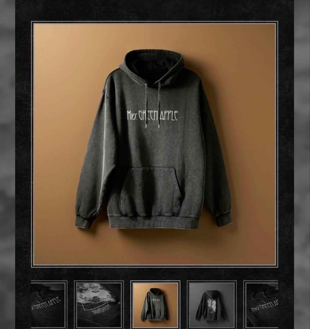 【新品未開封、未使用】Mrs. GREEN APPLE バベルの塔 フーディ M