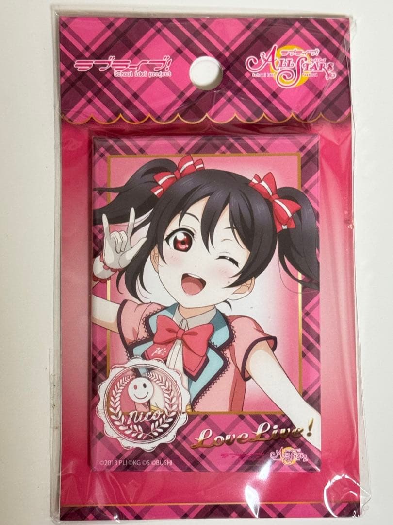 ラブライブ！ スクエアバッジ　矢澤にこ　スクスタ