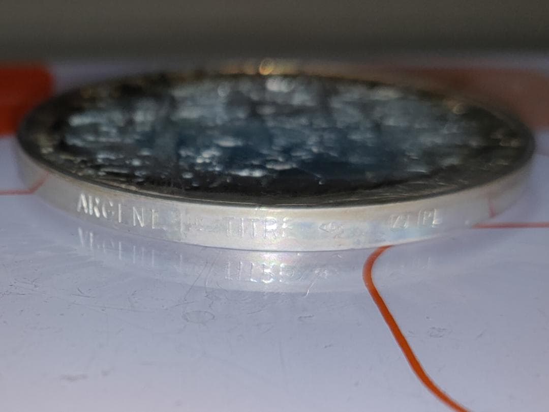 Franklin Mint フランスの銀貨 Le Retour de la Ch