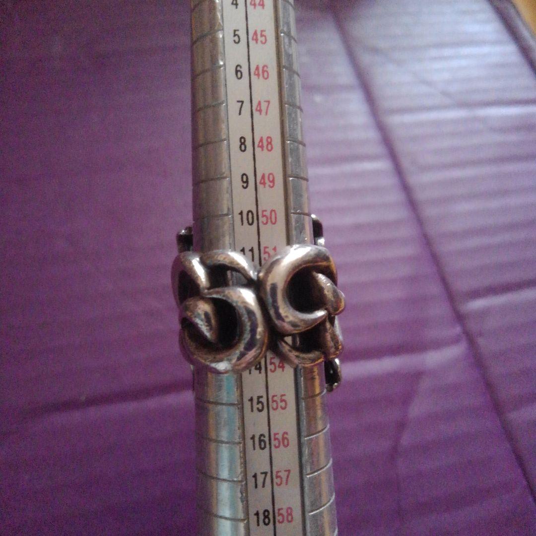 美品 UZU シルバー ラブラドライトリング 2個セット