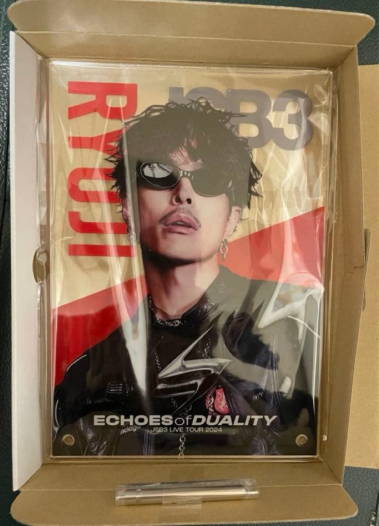 今市隆二　縁日くじ １等アクリルパネル ＆ ３等クリアスタンド