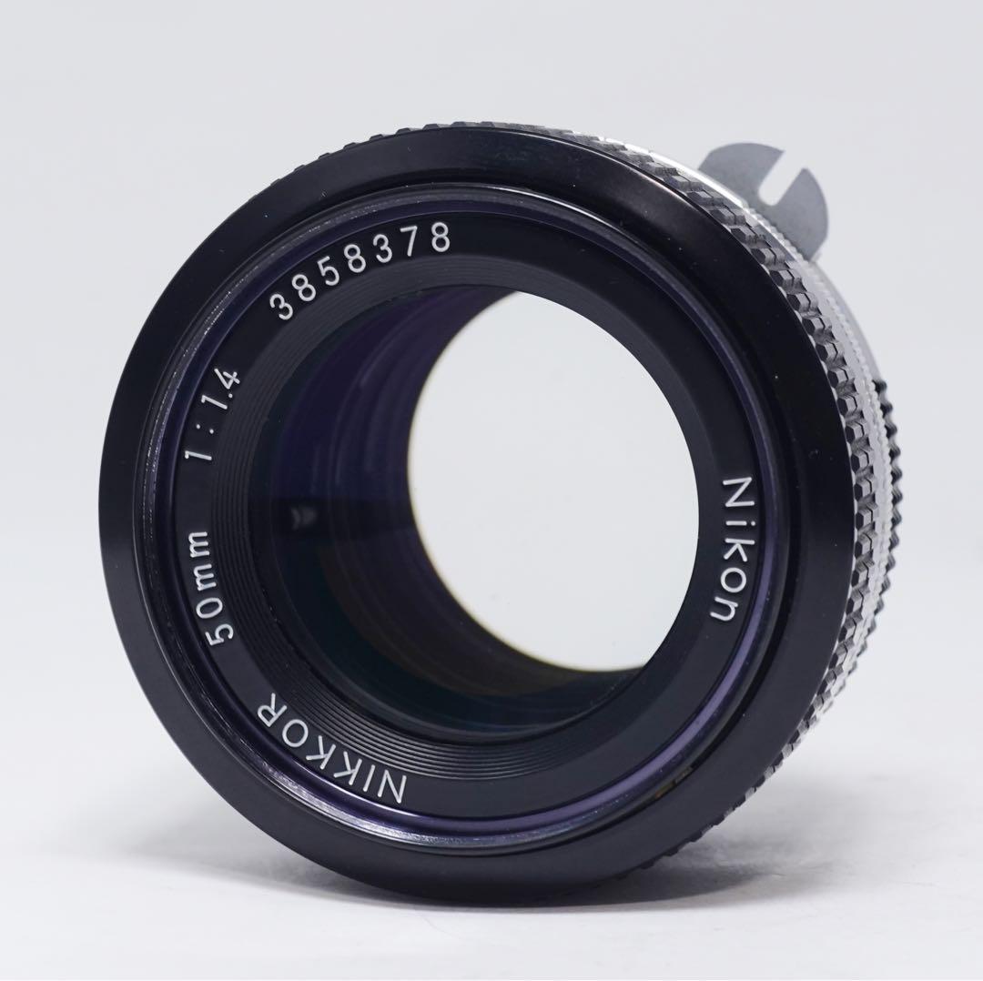美品 Nikon Nikkor 50mm F1.4 非Ai MFレンズ